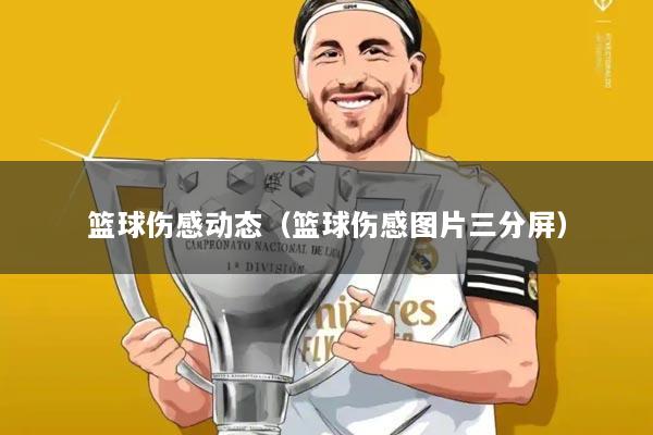 篮球伤感动态（篮球伤感图片三分屏）