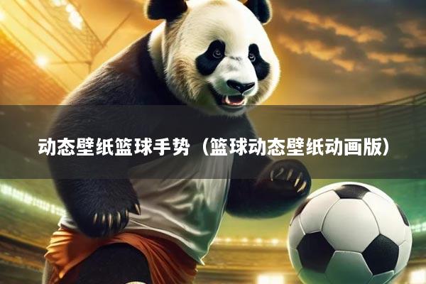 动态壁纸篮球手势(篮球动态壁纸动画版)