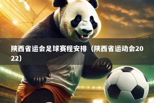 陕西省运会足球赛程安排（陕西省运动会2022）